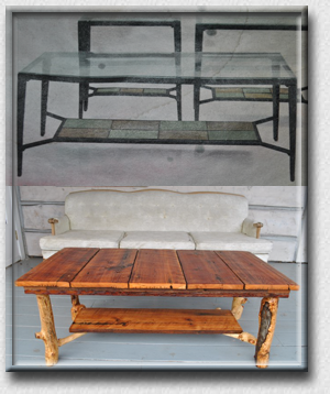 SPIRIT of the WEST, Log Furniture - Transformed Into Lasting Functional Art - Beautiful Rustic Log Furniture