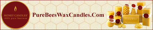 100% pure beeswax Honey Candles®
